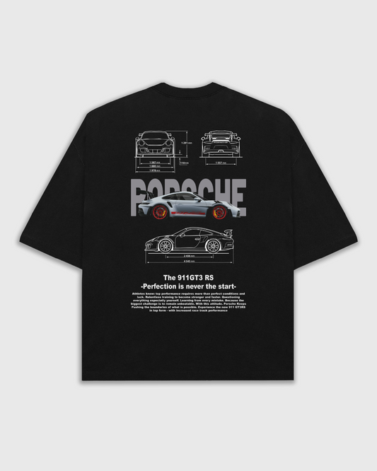 Porsche 911 Graphic T shirt(black)