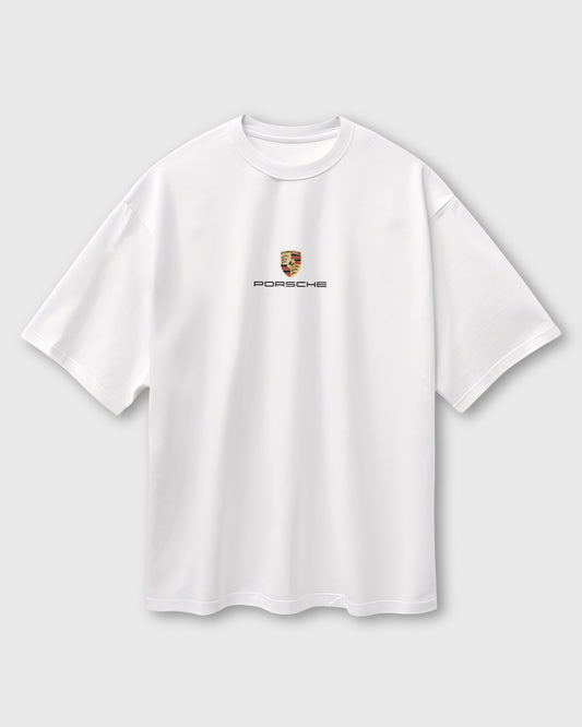 Logo Porsche 911 T shirt(white)